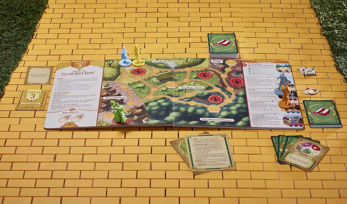 The Wizard of Oz Adventure Book - Family Strategy Board Game