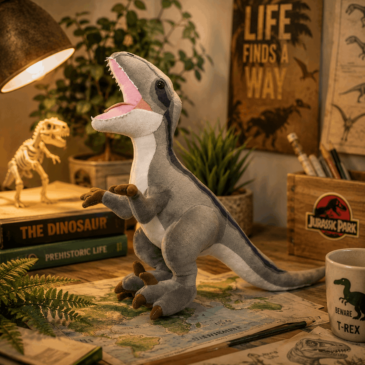 Jurassic Park Soft Dinosaur Plush Toy for Kids