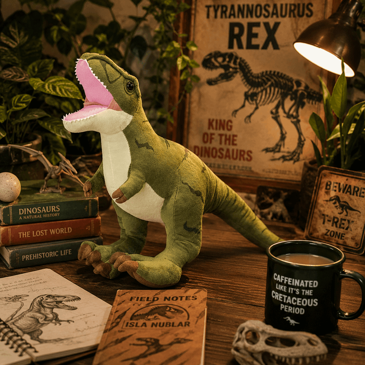 Jurassic Park Soft Dinosaur Plush Toy for Kids