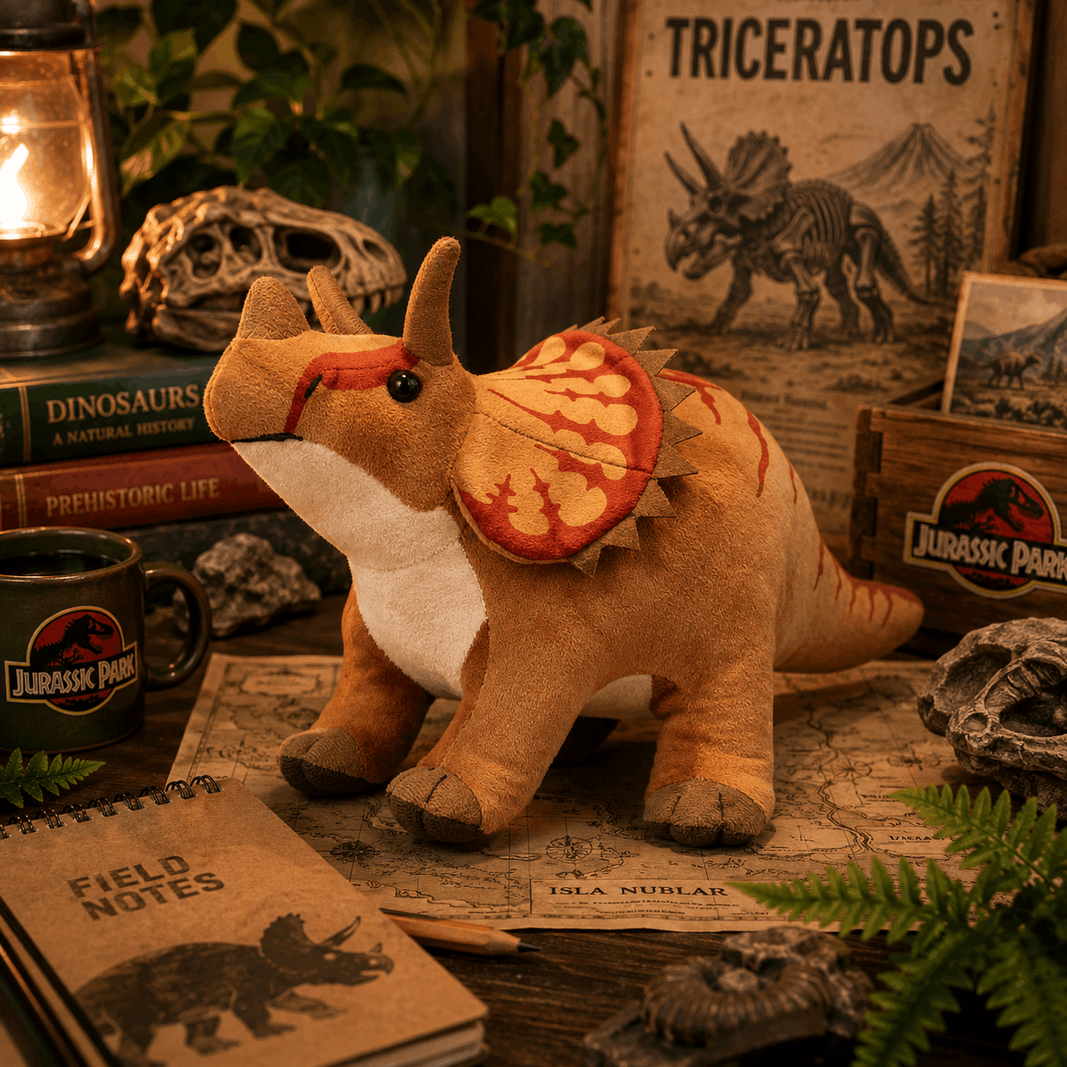 Jurassic Park Soft Dinosaur Plush Toy for Kids