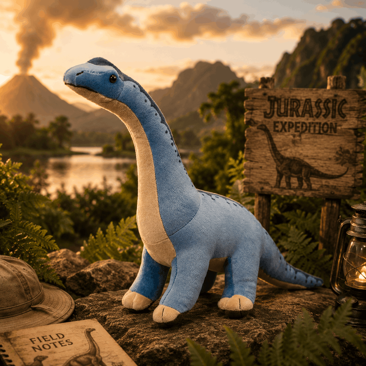 Jurassic Park Soft Dinosaur Plush Toy for Kids