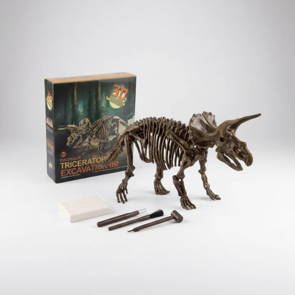 Dinosaur Fossil Excavation Kit for Kids