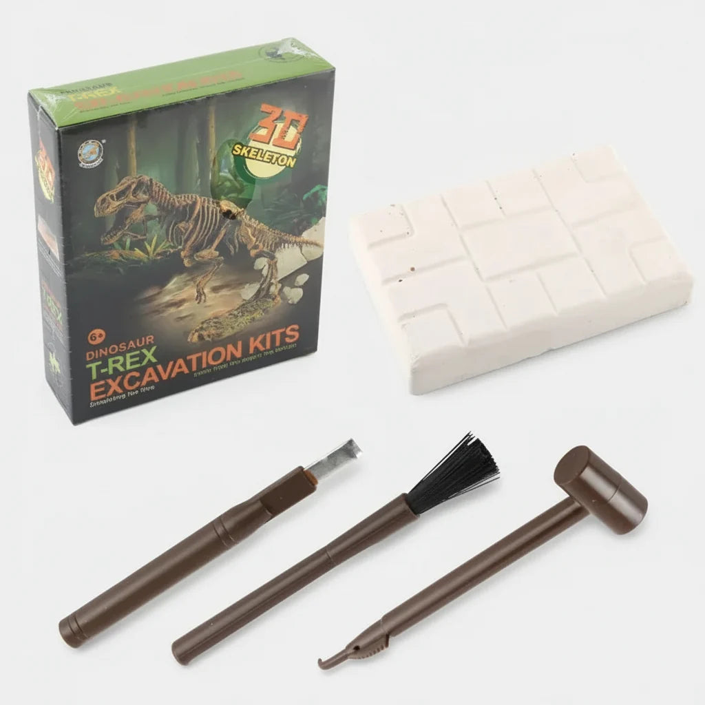 Dinosaur Fossil Excavation Kit for Kids