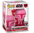 Funko POP! Star Wars: Valentines - Boba Fett - Mando With Grogu (the Child, Baby Yoda)
