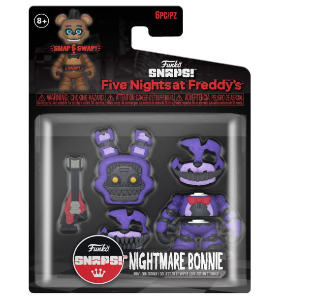 Funko Five Nights At Freddy's (FNAF) Snap: Nightmare Bonnie the Rabbit - Collectable Vinyl Figure