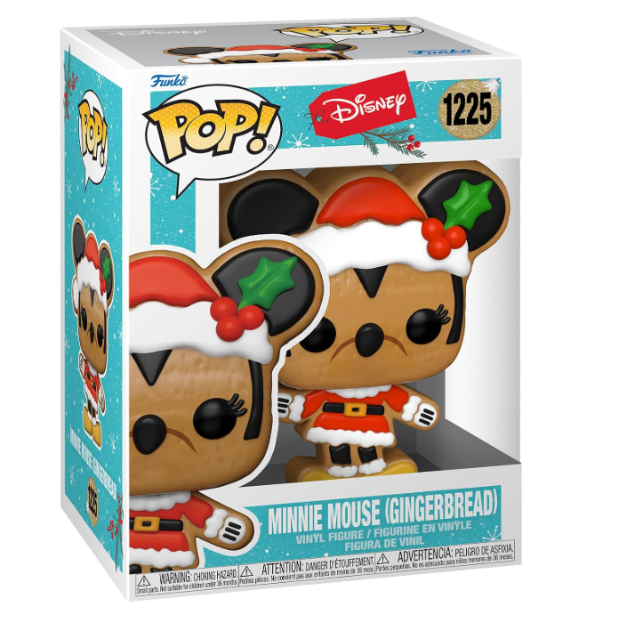 Funko POP! Disney: Holiday - Minnie Mouse - Gingerbread - Collectable Vinyl Figure