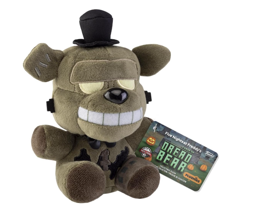 Funko Plush: Five Nights At Freddy's (FNAF) Dreadbear - 5.5" - Collectable Soft Toy