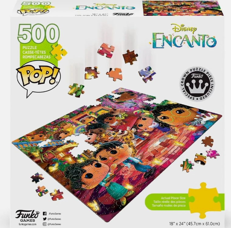 Disney Encanto 500pcs Jigsaw Puzzle Funko Pop!