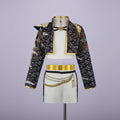 Kpop Demon Hunters Rumi Cosplay Girls Clothing Set