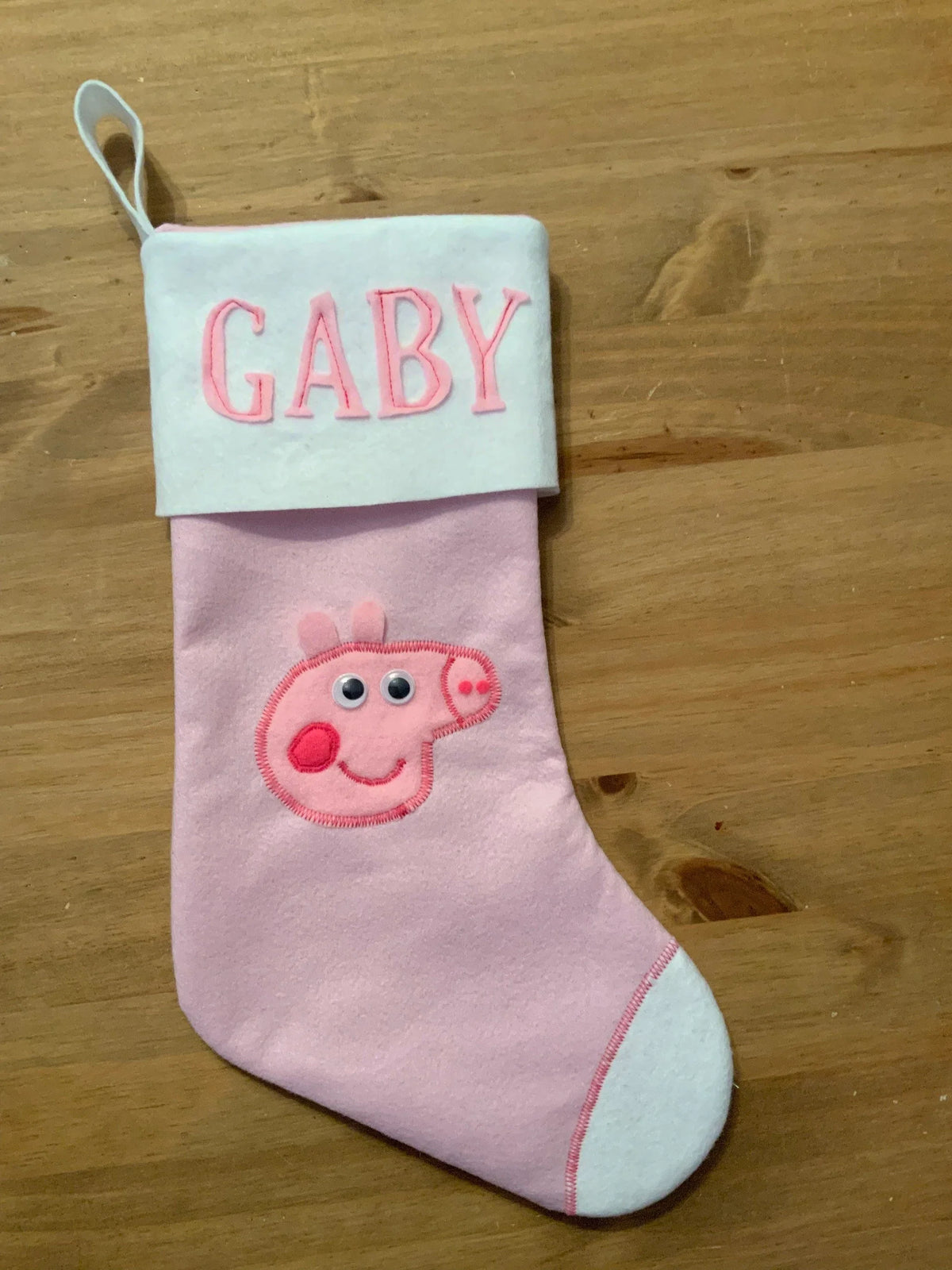 Personalised Peppa Pig Christmas Stocking – Customisable & Fun!