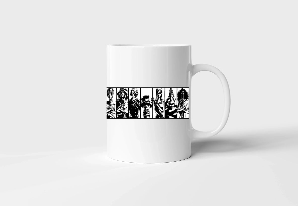 One Piece Monkey D. Luffy Crew Straw Hat Mug | Novelty Gift | Multiple Designs