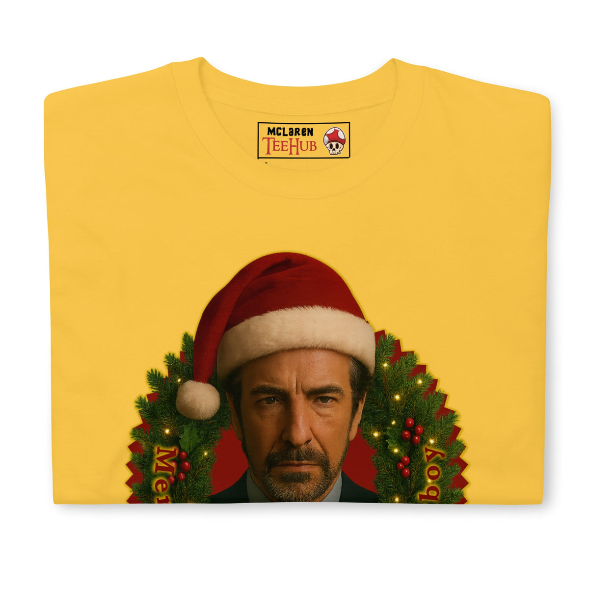 Die Hard Hans Gruber Christmas T-Shirt
