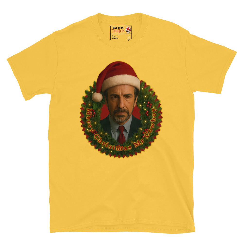 Die Hard Hans Gruber Christmas T-Shirt