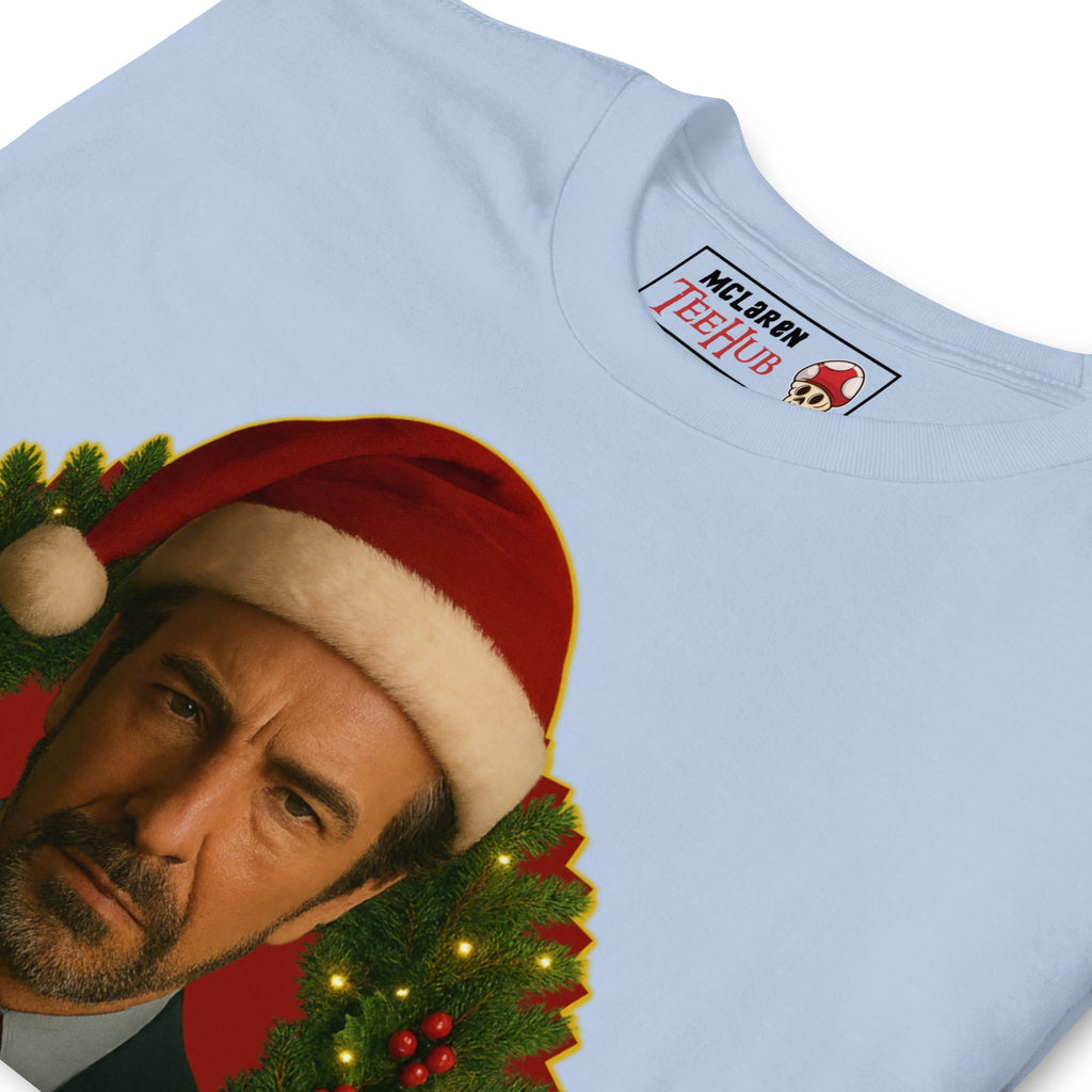 Die Hard Hans Gruber Christmas T-Shirt