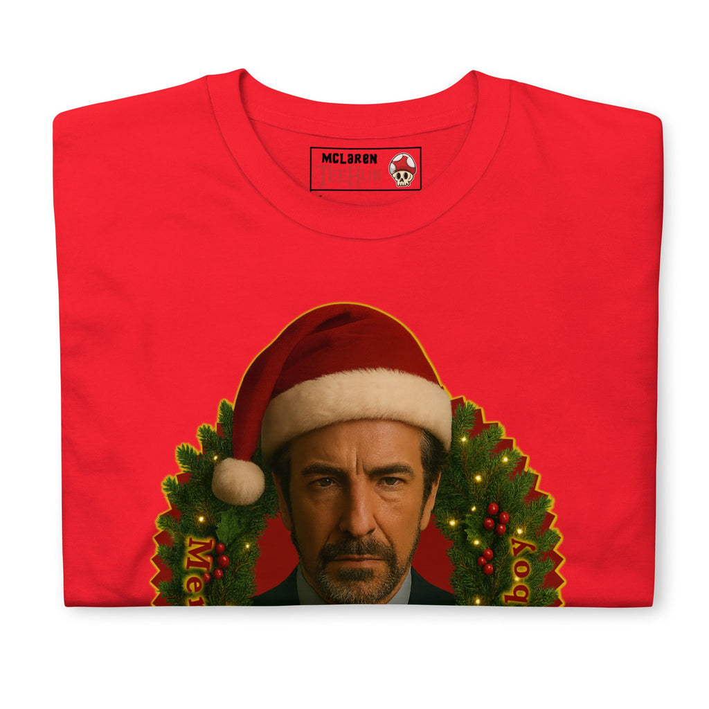 Die Hard Hans Gruber Christmas T-Shirt