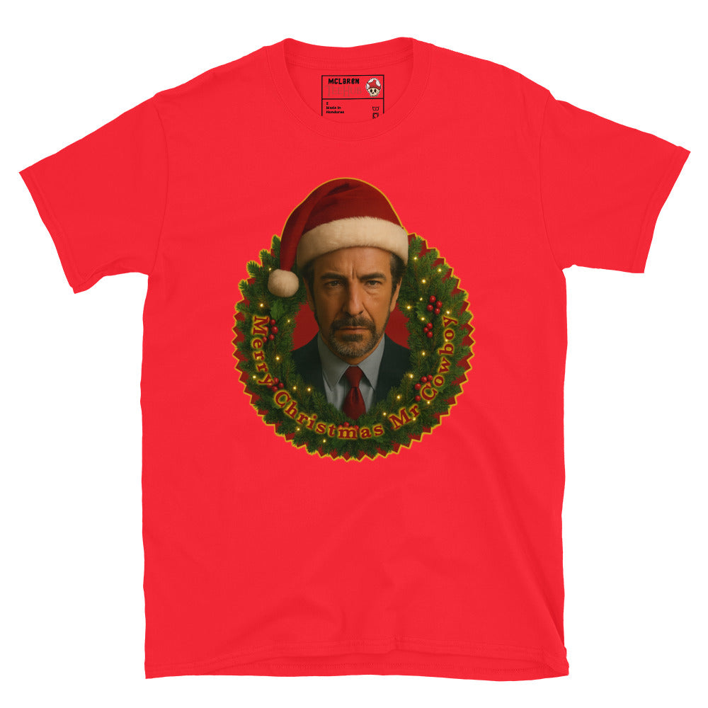 Die Hard Hans Gruber Christmas T-Shirt