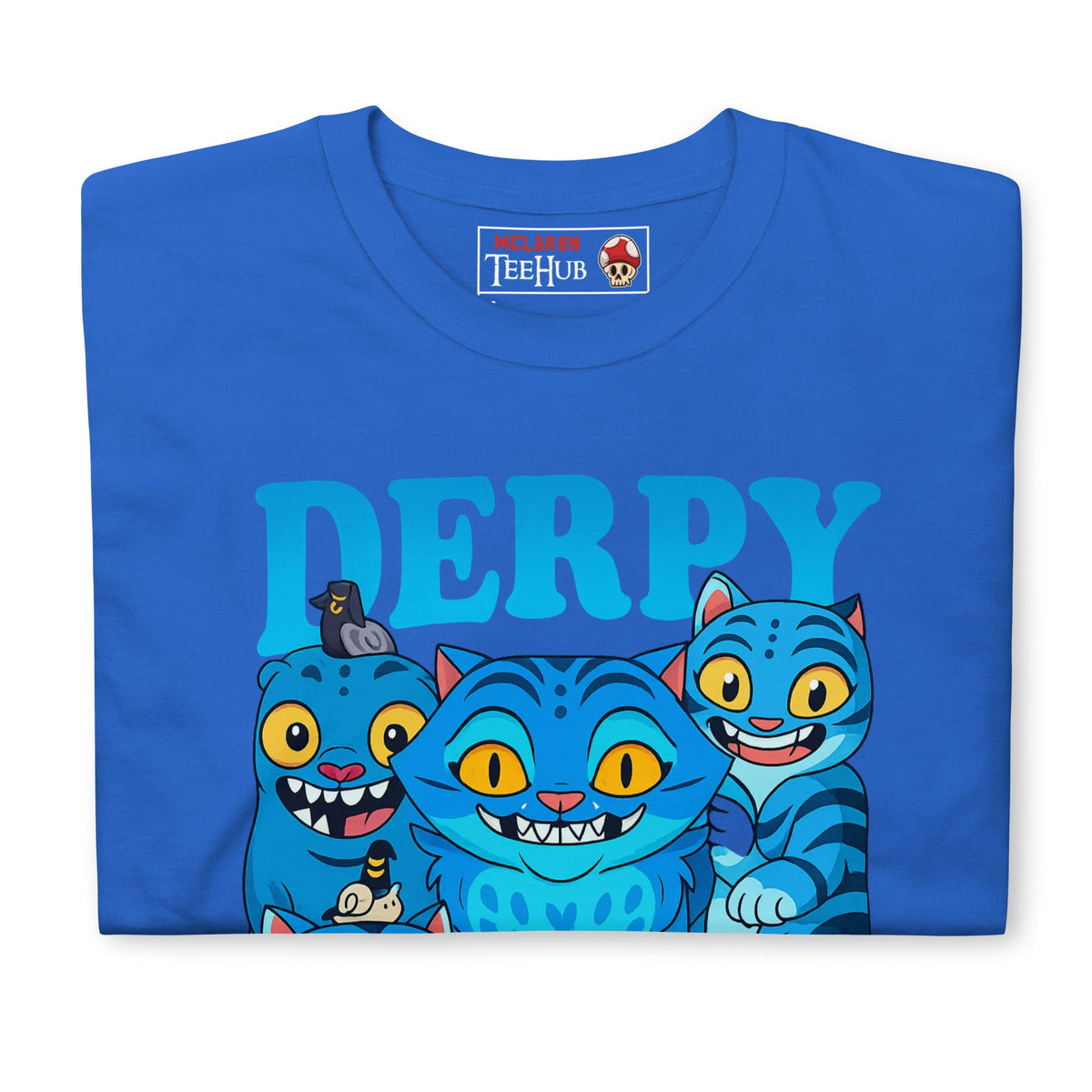K-Pop Demon Hunters DERPY Blue Demon T-Shirt