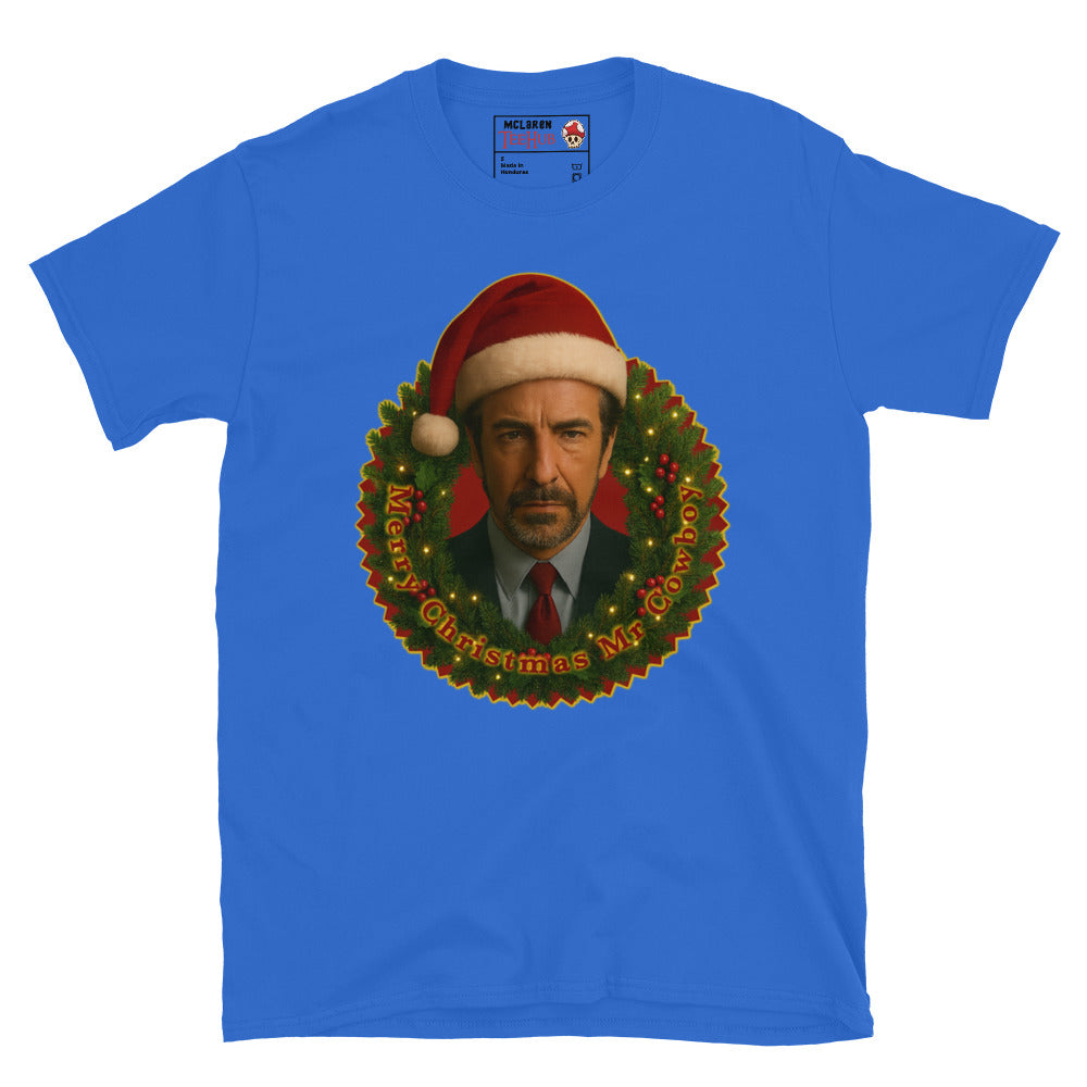 Die Hard Hans Gruber Christmas T-Shirt