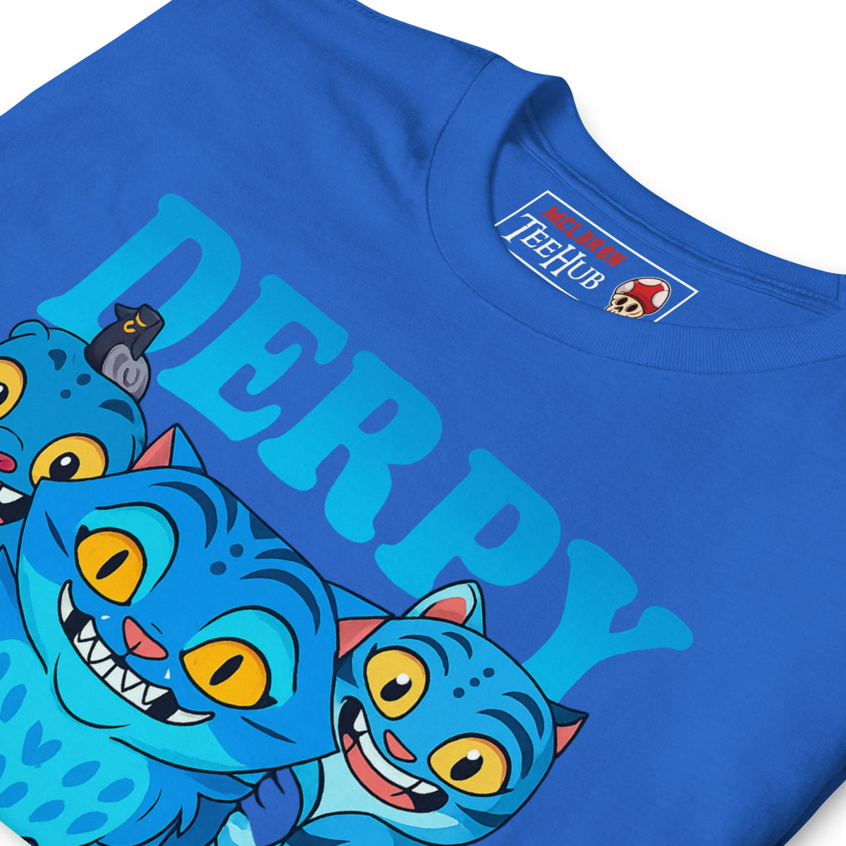 K-Pop Demon Hunters DERPY Blue Demon T-Shirt