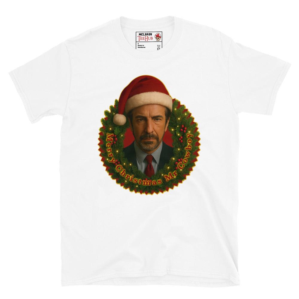 Die Hard Hans Gruber Christmas T-Shirt