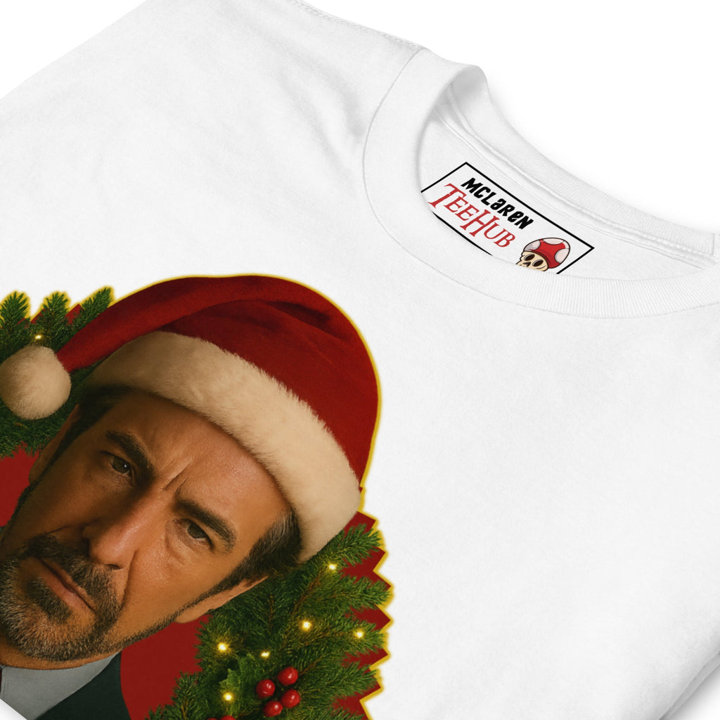 Die Hard Hans Gruber Christmas T-Shirt