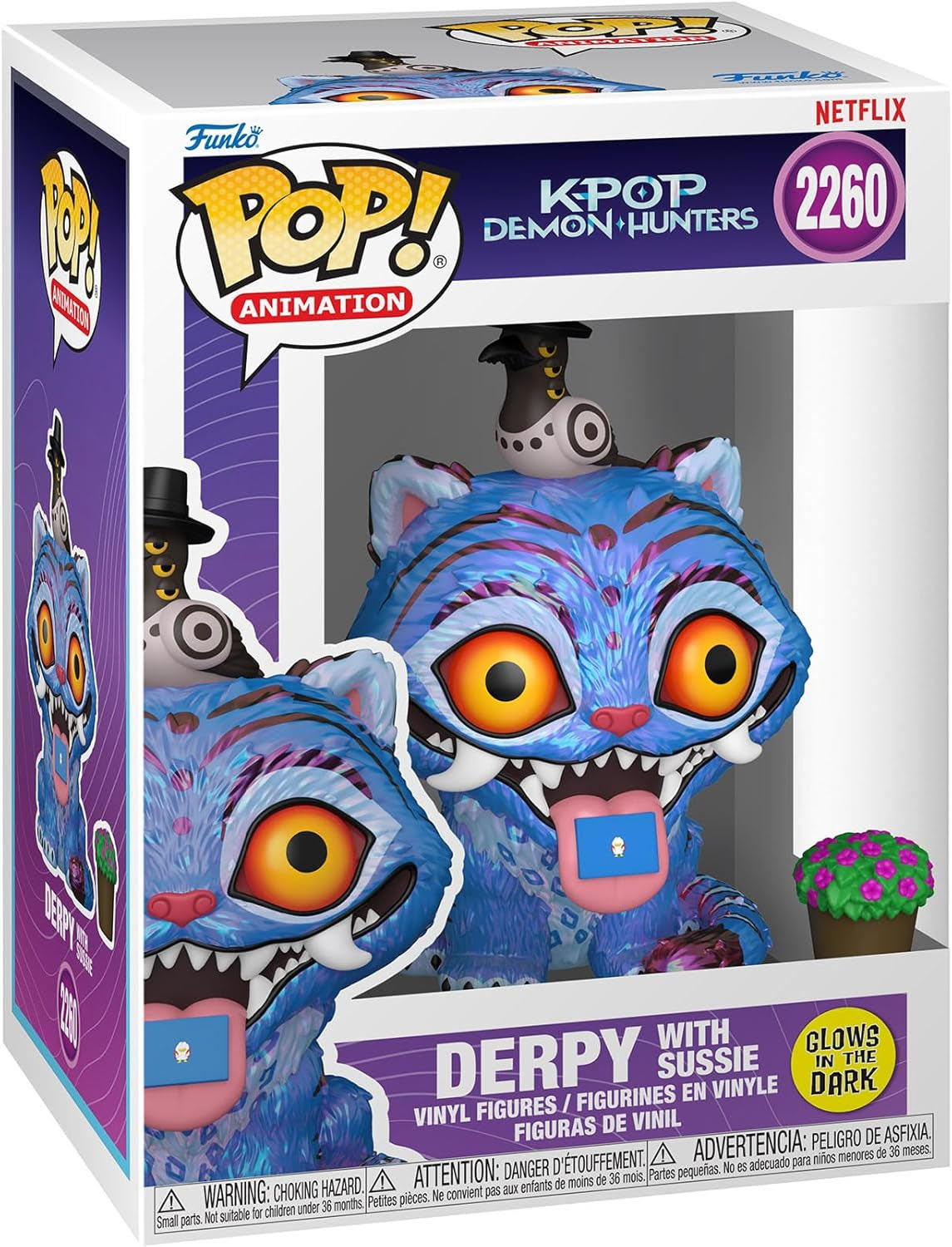 Funko Pop Animation: KPop Demon Hunters - Derpy with Sussie (Glow in the Dark)
